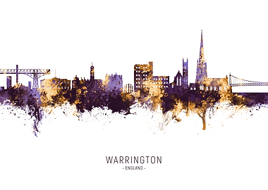 Warrington Skyline England