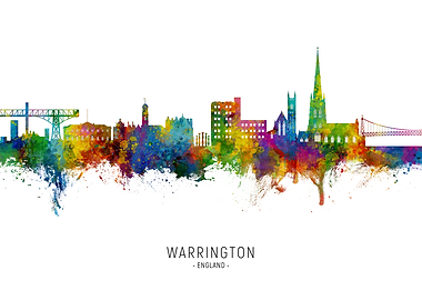 Warrington Skyline England