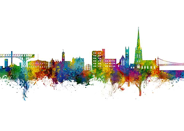 Warrington Skyline England