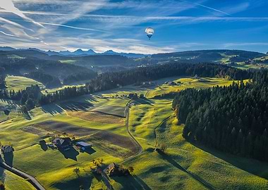 Switzerland from above