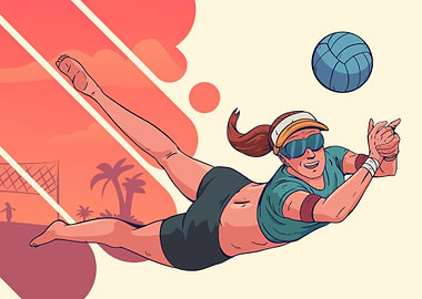 Volleyball Girl