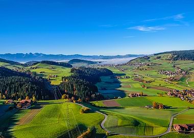 Switzerland from above