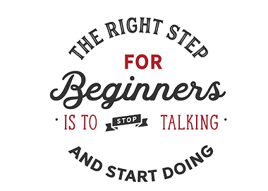 stop talking start doing