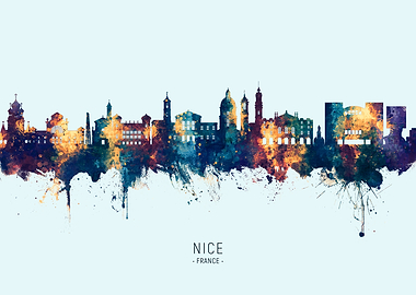 Nice Skyline France