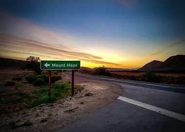 Sunset in South Africa