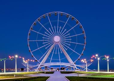 Baku ferris wheel