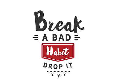 Break a bad habit drop