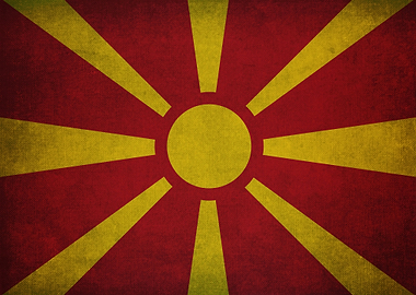Flag of North Macedonia
