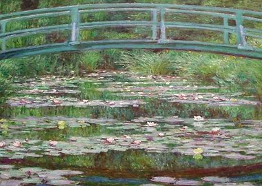 Claude Monet bridge