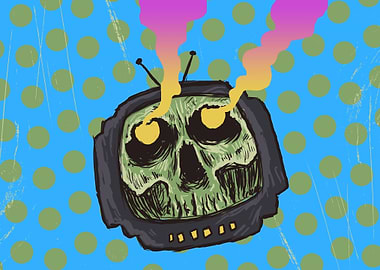 TV Skull Monster