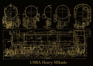 USRA Heavy Mikado gold