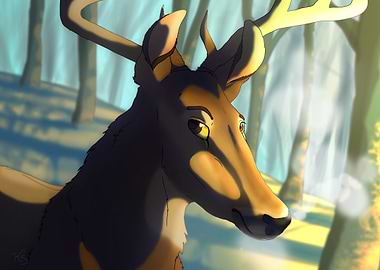 Foggy Breath Deer
