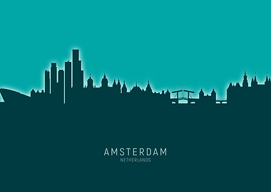 Amsterdam Skyline