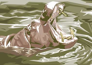 hippo lanscape