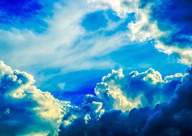 Stormy Cumulus Clouds