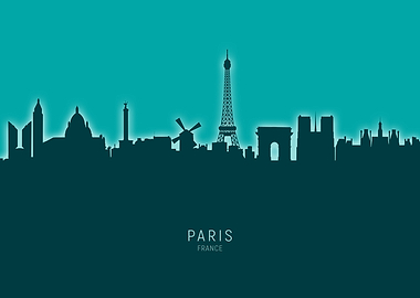 Paris Skyline France
