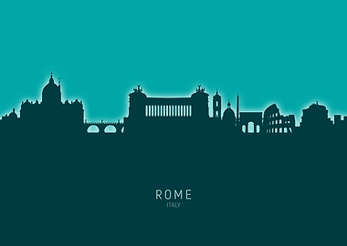 Rome Skyline Italy
