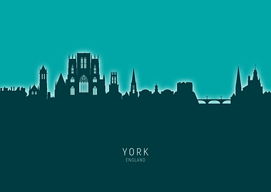 York Skyline England