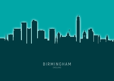 Birmingham Skyline England
