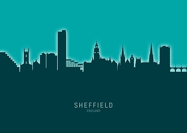Sheffield Skyline England
