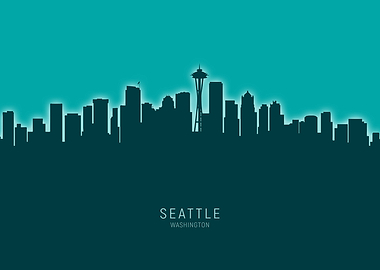 Seattle Skyline Washington