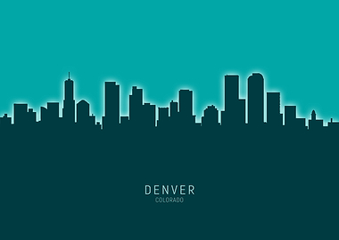 Denver Skyline Colorado
