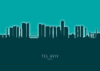 Tel Aviv Skyline Israel