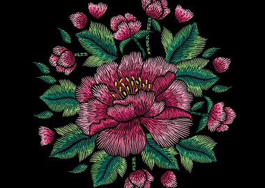 EmbroideredFlow onBlack 06