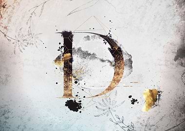 D Floral Love Letter