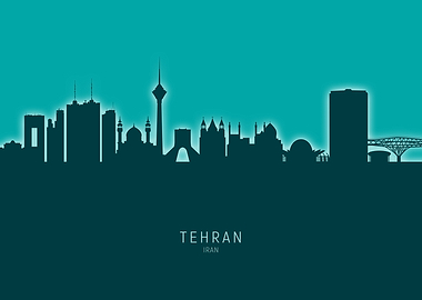 Tehran Skyline Iran