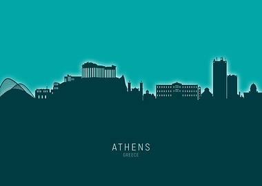 Athens Skyline Greece