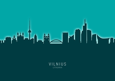 Vilnius Skyline Lithuania
