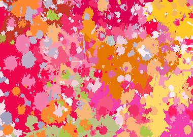 splash abstract paint