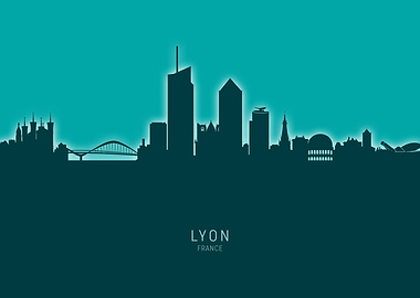 Lyon Skyline France