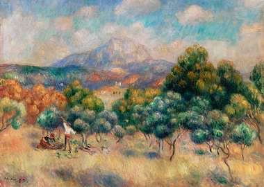 Mount of Sainte Victoire