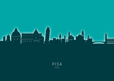Pisa Skyline Italy