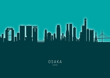 Osaka Skyline Japan