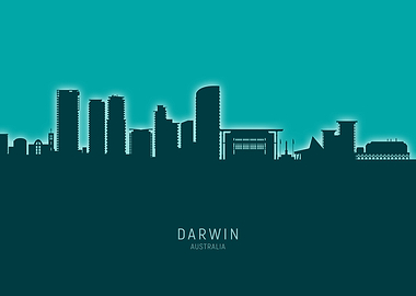 Darwin Skyline Australia
