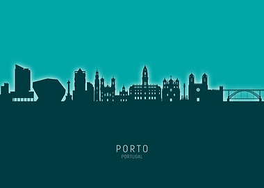Porto Skyline Portugal