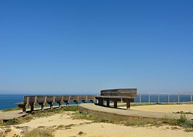 Bench and ocean view