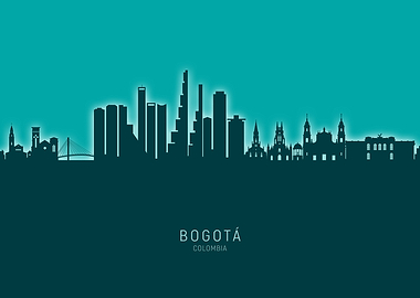 Bogota Skyline Colombia