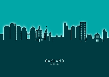 Oakland Skyline California