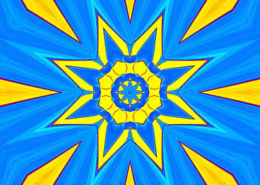 8 Pointed Mandala Talisman