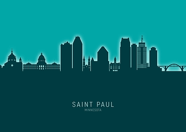 Saint Paul Skyline