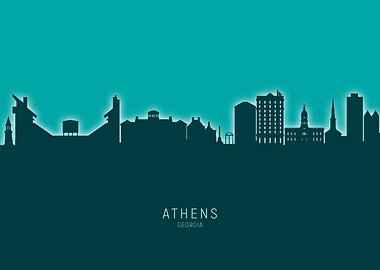 Athens Skyline Georgia