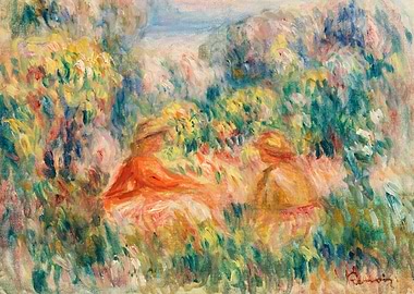 Two Women in a Landscape