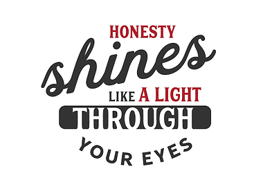 Honesty shines