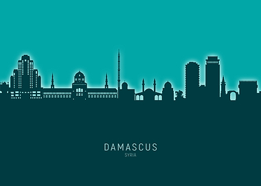 Damascus Skyline Syria