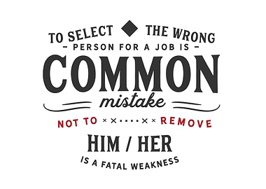 job is a common mistake