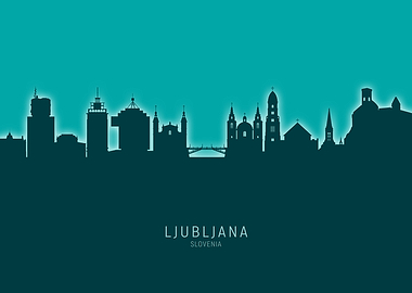 Ljubljana Skyline Slovenia